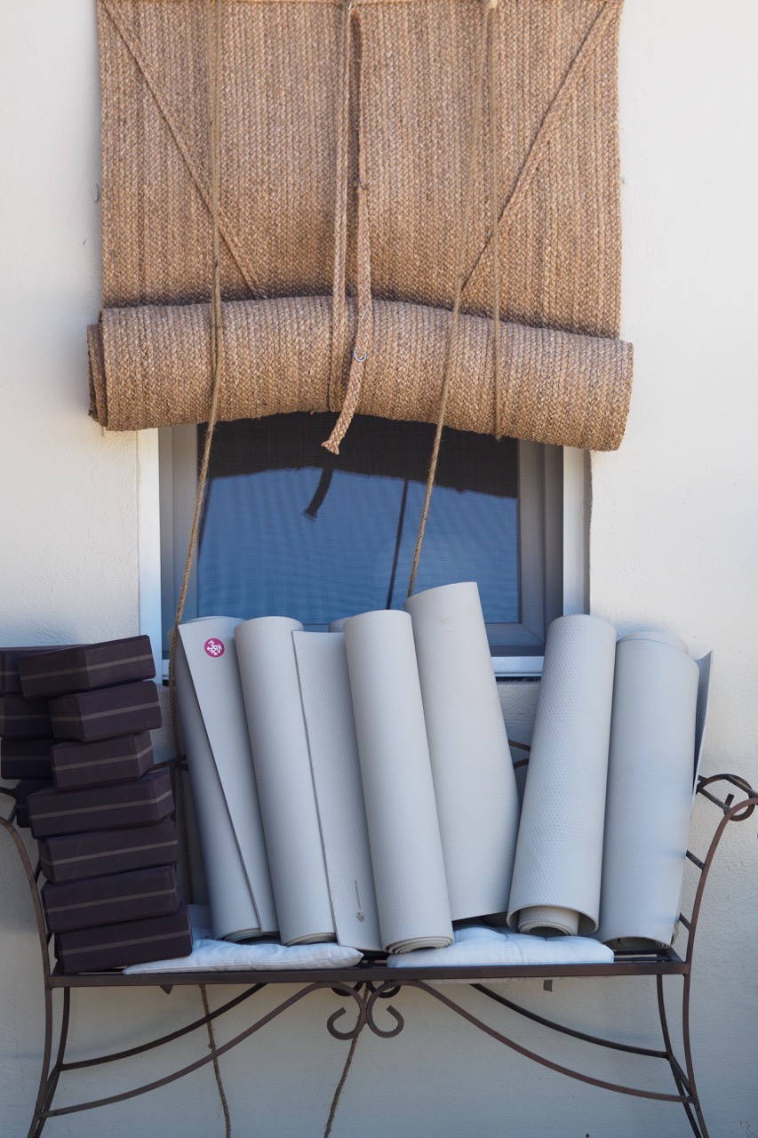 Yoga and gym equipment